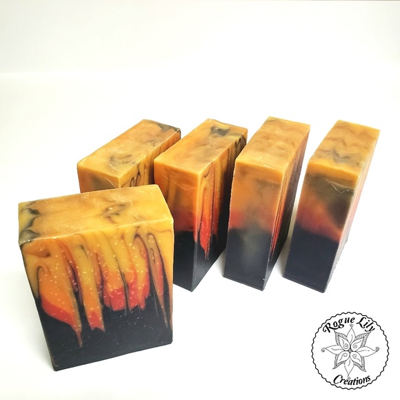 Artisan Clay Soap: Exotic Bonfire - Picture 2 of 3